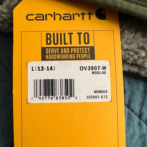 Carhartt Jackets & Coats Womens Carhartt Sherpalined Vest L Large